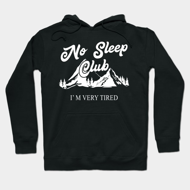 Colleen Ballinger Merch No Sleep Club Hoodie by Nicolashca